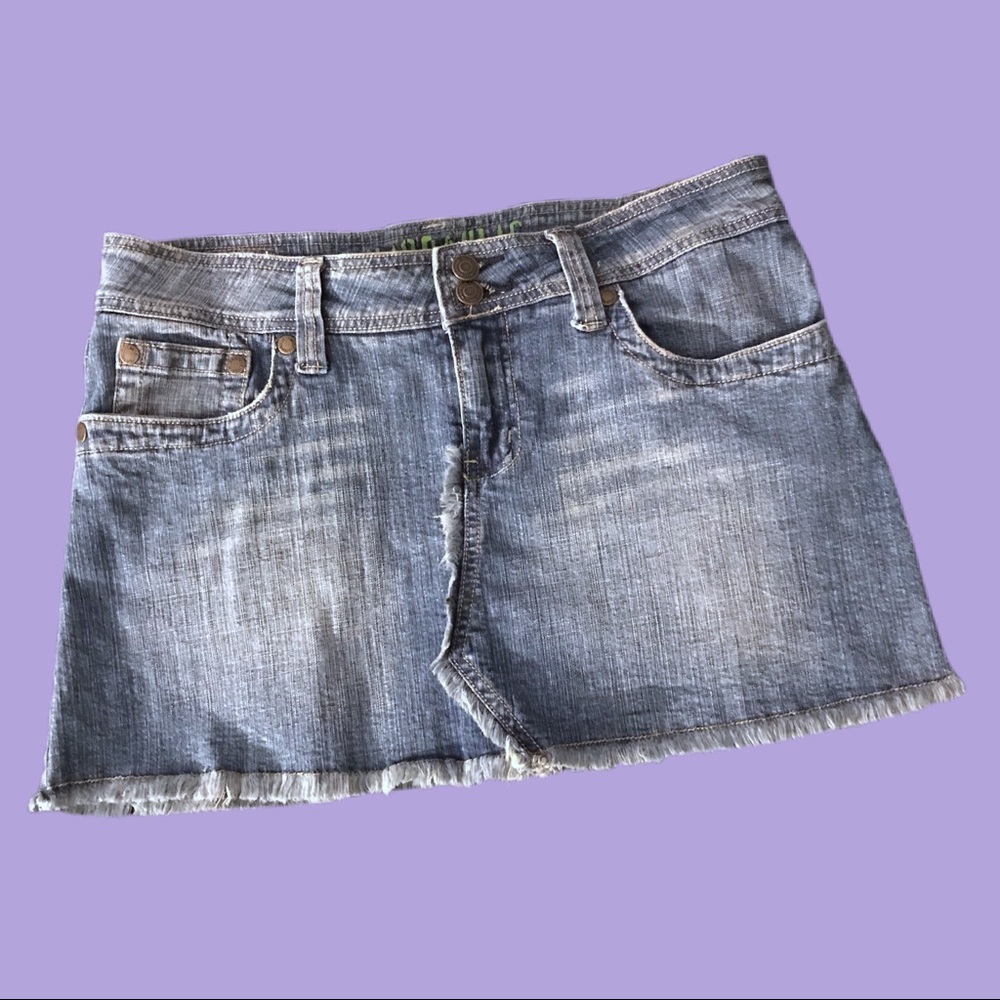 Cute Fringe Jean Mini (Size 11/12)